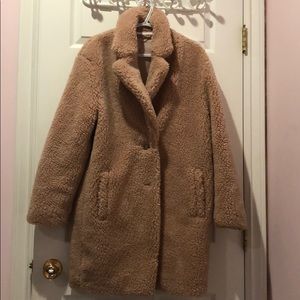 OVERSIZED TEDDY COAT